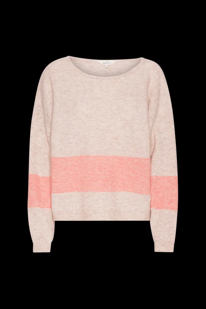 Claudine Scoop Neck Stripe