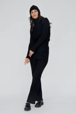Coral Roll Neck