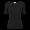 Ludmilla Scallop Tee SS