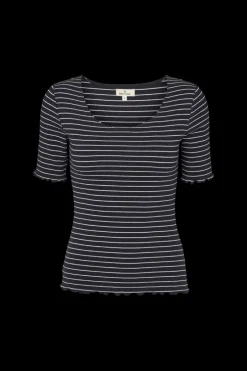 Ludmilla Scallop Tee SS